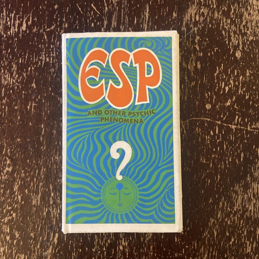 1973 ESP & Other Psychic Phenomena Frank MacHovec Vintage Occult Paranormal